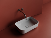 Умывальник чаша накладная прямоугольная Element 510x340x140мм - Gidratop.ru изображение