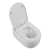 Унитаз подвесной безободковый BelBagno SOFT-TOR BB084CH-TOR/BB2031SC - Gidratop.ru изображение