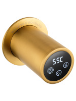 Полотенцесушитель электрический встраиваемый WONZON & WOGHAND HAMBURG, Золото (WW-AL314-G) - Gidratop.ru изображение