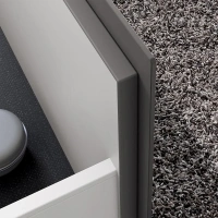 Тумба под раковину Keuco Stageline 32882290000, 120 см, 1 ящик, цвет инокс матовый - Gidratop.ru изображение