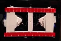 Клавиша Geberit Sigma Type 70 115.620.00.1, двойной смыв, стекло/алюминий, под индивидуальное заполнение - Gidratop.ru изображение