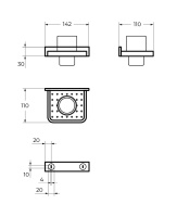 MAXIMA CZR-F-8920 Стакан - Gidratop.ru изображение