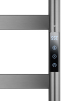 Полотенцесушитель электрический WONZON & WOGHAND DÜSSELDORF, Темный графит (WW-A204-GM) - Gidratop.ru изображение