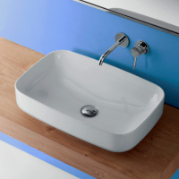 Раковина 60х38 см, без отв., цвет: белый - Gidratop.ru изображение