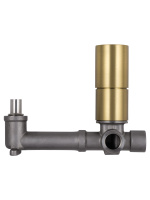 Смеситель для раковины встраиваемый WONZON & WOGHAND, Брашированное золото (WW-105-BG) - Gidratop.ru изображение