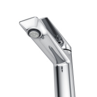 LINER-LS-01-W0 Смеситель для раковины однорычажный, без донного клапана, исполнение хром - Gidratop.ru изображение