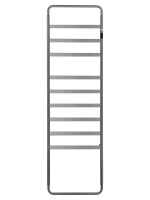 Полотенцесушитель электрический WONZON & WOGHAND DÜSSELDORF, Темный графит (WW-A204-GM) - Gidratop.ru изображение