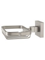 Мыльница с держателем WONZON & WOGHAND POLO, Брашированный никель (WW-8924-BN) - Gidratop.ru изображение