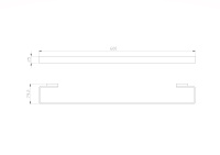 Вешалка для полотенец WONZON & WOGHAND LOTTE, Хром (WW-8312A) - Gidratop.ru изображение