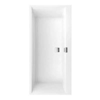 Квариловая ванна Villeroy&Boch Squaro Edge 12, 190 x 90 см, alpin, UBQ190SQE2DV-01 - Gidratop.ru изображение