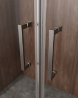 Душевая дверь CEZARES MOLVENO-BF-2-170-C-GM-IV - Gidratop.ru изображение