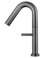 Смеситель для раковины высокий WONZON & WOGHAND, Темный графит (WW-6068-BGG) - Gidratop.ru изображение