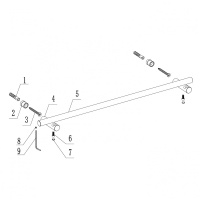 Полотенцедержатель ABBER Osten 316 AA1856BST сталь брашированная - Gidratop.ru изображение