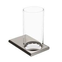 Стакан для щеток Keuco Edition 400 11550059000, держатель никель шлифованный - Gidratop.ru изображение