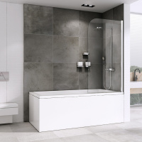 Шторка на ванну ABBER Ewiges Wasser AG52080 - Gidratop.ru изображение