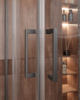 Душевой уголок CEZARES MOLVENO-AH-22-120/110-C-GM-IV - Gidratop.ru изображение