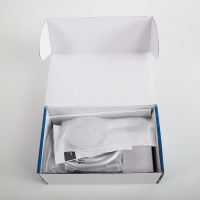 UNIQUE Смеситель для ванны и душа с длинным изливом в комплекте с ручным душем, шлангом и держателем, хром UNIQUE-VASM-L-CRM - Gidratop.ru изображение