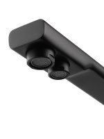 Смеситель для кухни с подключением фильтра WONZON & WOGHAND, Черный матовый (WW-88458004-MB) - Gidratop.ru изображение