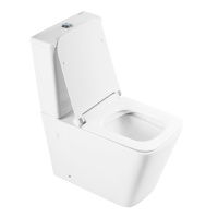 Унитаз-компакт безободковый BelBagno ARDENTE-R BB02093CPR/BB2112SC - Gidratop.ru изображение