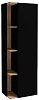 Шкаф-пенал Jacob Delafon Terrace 50x150 R EB1179D-M61 черный матовый - Gidratop.ru изображение