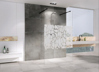 Душевая перегородка ABBER Immer Offen AG68100BF8 - Gidratop.ru изображение