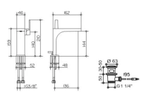 Смеситель Keuco Edition 11 51102 010000 для раковины - Gidratop.ru изображение
