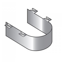 Металлическая декоративная панель для подвесного унитаза CW512YR, цвет: серебристый - Gidratop.ru изображение