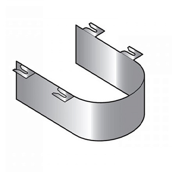 Металлическая декоративная панель для подвесного унитаза CW512YR, цвет: серебристый
