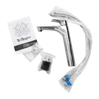 MARINO Смеситель для накладных раковин без донного клапана, хром MARINO-LMC-CRM-W0 - Gidratop.ru изображение