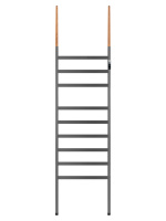 Полотенцесушитель электрический напольный WONZON & WOGHAND BREMEN, Темный графит (WW-A207-GM) - Gidratop.ru изображение