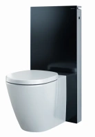 Сантехнический модуль Geberit Monolith Premium 131.001.SJ.1 для напольного унитаза, черный - Gidratop.ru изображение