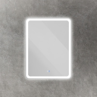 MULTICOLORE Зеркало со встроенной разноцветной подсветкой RGB и сенсорным выключателем CZR-SPC-MC-600-800-RGB-TCH, 12V, 220-240V, 600x800x30 - Gidratop.ru изображение