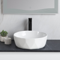 Раковина накладная керамическая BB1409 - Gidratop.ru изображение