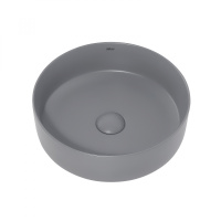 Раковина накладная ABBER Bequem AC2108MG серая матовая - Gidratop.ru изображение