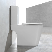 Унитаз-компакт Hope VT2-201, цвет белый, ультратонкое сиденье soft-close, P-trap - Gidratop.ru изображение