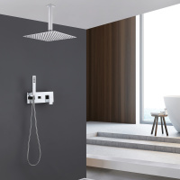 Душевая система ABBER Daheim AF8221 скрытого монтажа без излива, хром - Gidratop.ru изображение