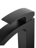 Смеситель для раковины WONZON & WOGHAND FIT, Черный матовый (WW-88139009-MB) - Gidratop.ru изображение