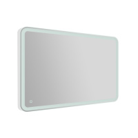 Зеркало с встроенным светильником и сенсорным выключателем SPC-MAR-900-800-LED-TCH, 12W, 220-240V, 900x30x800 - Gidratop.ru изображение