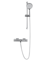 Смеситель для ванны с душем и термостатом WONZON & WOGHAND SOLID, Хром (WW-C2011-A-CR) - Gidratop.ru изображение