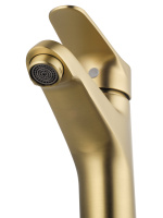 Смеситель для раковины WONZON & WOGHAND, Брашированное золото (WW-A40212-BG) - Gidratop.ru изображение