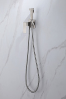 Смеситель ABBER Daheim AF8226SP с гигиеническим душем, сатин - Gidratop.ru изображение