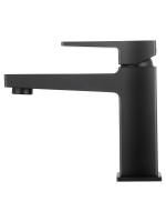 Смеситель для раковины WONZON & WOGHAND CUBE 2.0, Черный матовый (WW-88018068-MB) - Gidratop.ru изображение