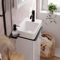 Смеситель для раковины Hansgrohe Tecturis S 73313670, цвет черный матовый - Gidratop.ru изображение