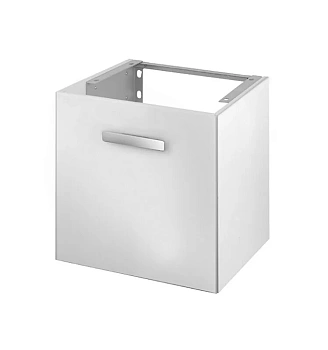 Тумба под раковину Keuco Royal Universe 32790 210001 подвесная 50 см, белый глянцевый, петли слева