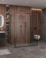 Душевой уголок CEZARES MOLVENO-AH-12-150/90-C-GM-IV - Gidratop.ru изображение