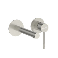 RELAX-BLI2-2-IN-W0 Смеситель для раковины встраиваемый с внутренней частью, без донного клапана, сатин - Gidratop.ru изображение