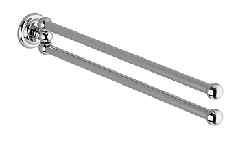 Полотенцедержатель Keuco Astor 02118010000 двойной, 46.5 см, хром