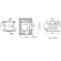 Gessi Rettangolo встраиваемый запорный вентиль для термостатического смесителя, подключение на 3/4 (внешняя часть), цвет: хром - Gidratop.ru изображение