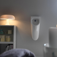 Писсуар в комплекте с сифоном, цвет белый - Gidratop.ru изображение