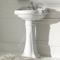 Раковина 55 см, 1 отв., подвесная, цвет: белый - Gidratop.ru изображение